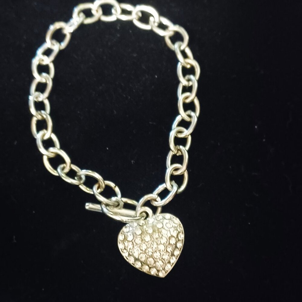 8" Heart Bracelet